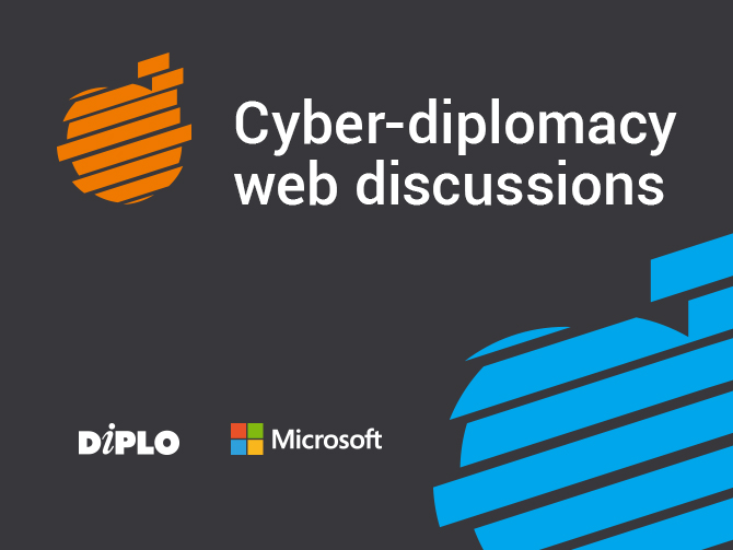 Cyber diplomacy web discussions