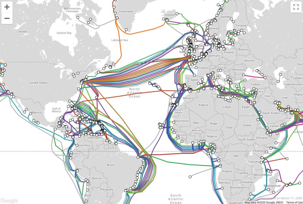 Submarine Cable Map