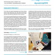 13th Internet Governance Forum 5 Daily2 Page 1