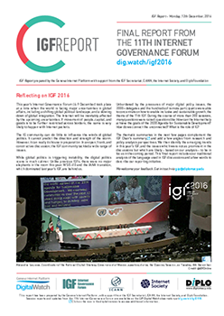 11th Internet Governance Forum 8 IGF2016Final