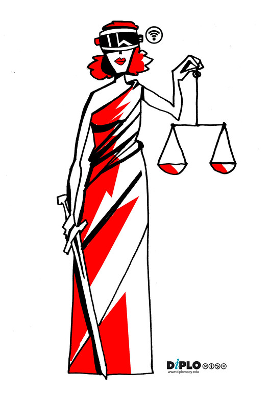 Creativity that AI cannot reshape 1 Lady justice illustration