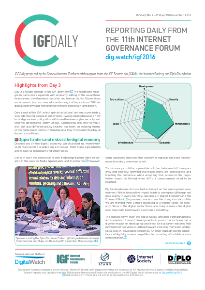 11th Internet Governance Forum 12 daily4